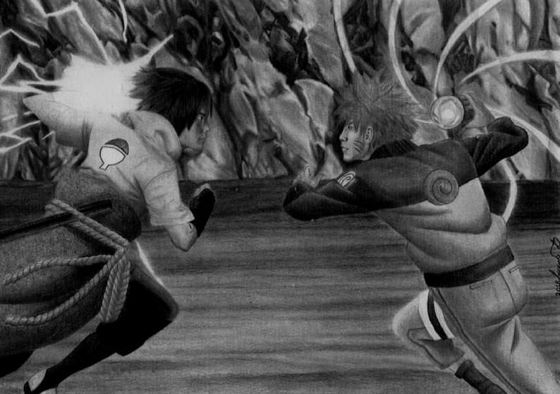 sasuke e naruto