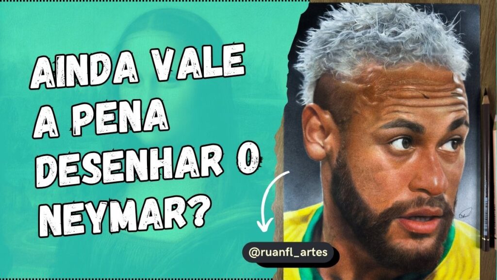 Capa desenhos do Neymar JR
