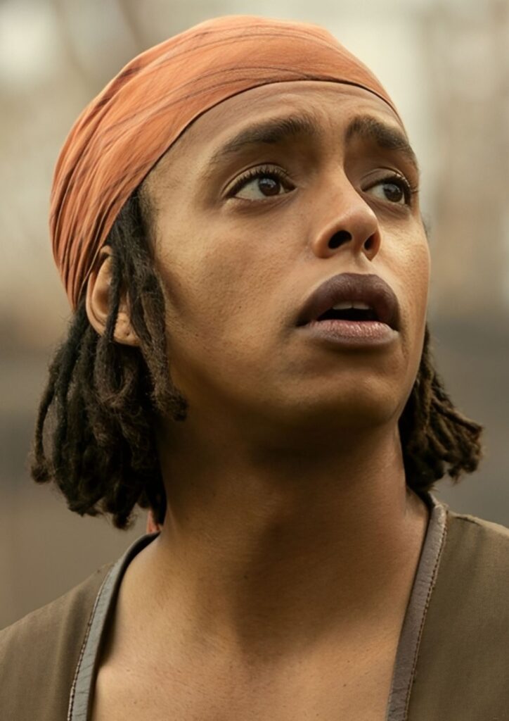 Referência de rosto do Usopp da série Live Action de One Piece